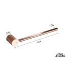 Porte serviette mural laiton