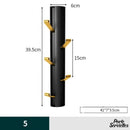 Porte serviette mural vertical