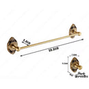 Porte serviette mural vintage