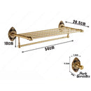 Porte serviette mural vintage