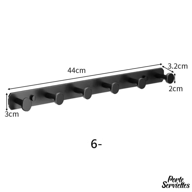 Porte serviette noire