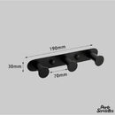 Porte serviette noire