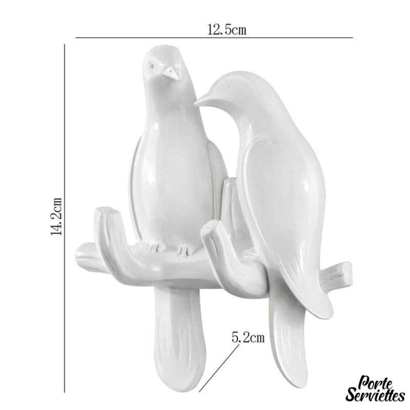 Porte serviette oiseau