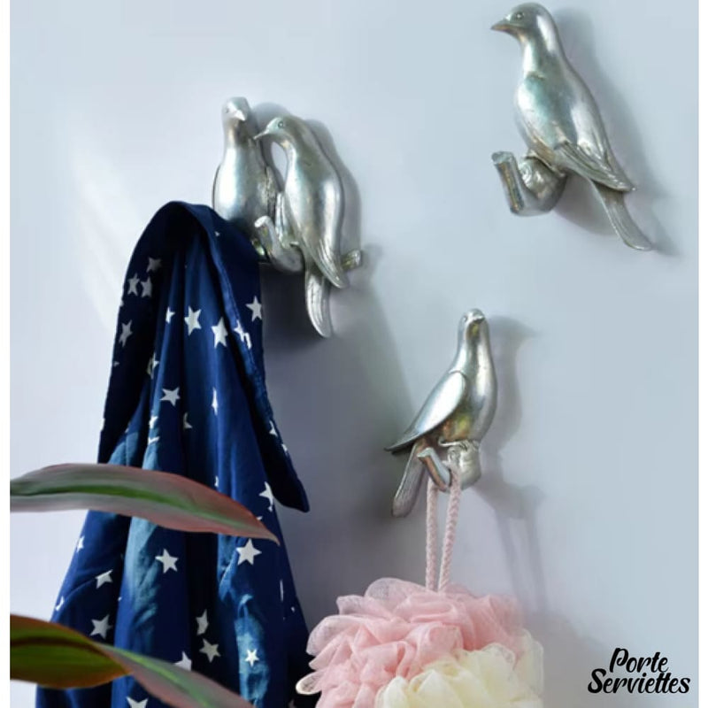 Porte serviette oiseau