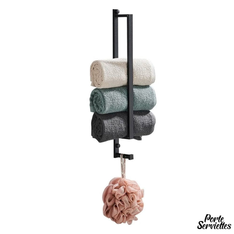 Porte serviette original salle de bain