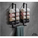 Porte serviette original salle de bain