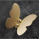 Porte serviette papillon gris