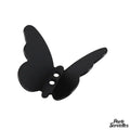 Porte serviette papillon gris