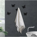 Porte serviette papillon gris