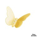 Porte serviette papillon gris