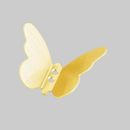 Porte serviette papillon gris