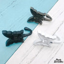 Porte serviette papillon