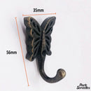 Porte serviette papillon