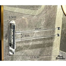 Porte serviette pivotant retractable