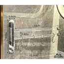 Porte serviette pivotant retractable