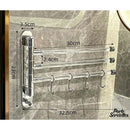 Porte serviette pivotant retractable