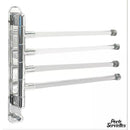 Porte serviette pivotant retractable