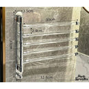 Porte serviette pivotant retractable