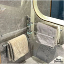 Porte serviette pivotant retractable