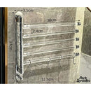 Porte serviette pivotant retractable