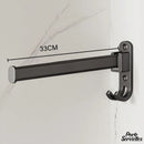 Porte serviette rabattable