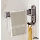 Porte serviette rabattable