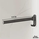 Porte serviette rabattable