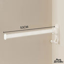 Porte serviette rabattable