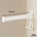 Porte serviette rabattable