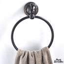 Porte serviette retro salle de bain