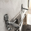 Porte serviette salle de bain à ventouse