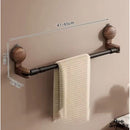 Porte serviette salle de bain à ventouse