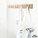 Porte serviette salle de bain bambou
