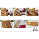 Porte serviette salle de bain bambou