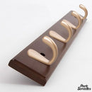 Porte serviette salle de bain bambou