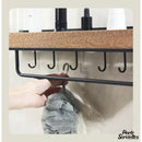 Porte serviette salle de bain en bois