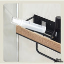 Porte serviette salle de bain en bois