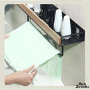 Porte serviette salle de bain en bois