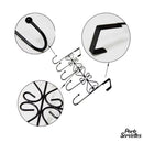 Porte serviette salle de bain fer forgé