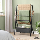 Porte serviette salle de bain original