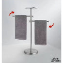 Porte serviette salle de bain sur pieds