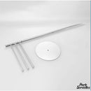 Porte serviette salle de bain sur pieds