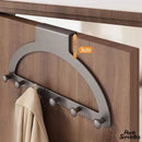 Porte serviette salle de bain sur porte