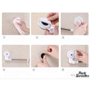 Porte serviette salle de bain ventouse