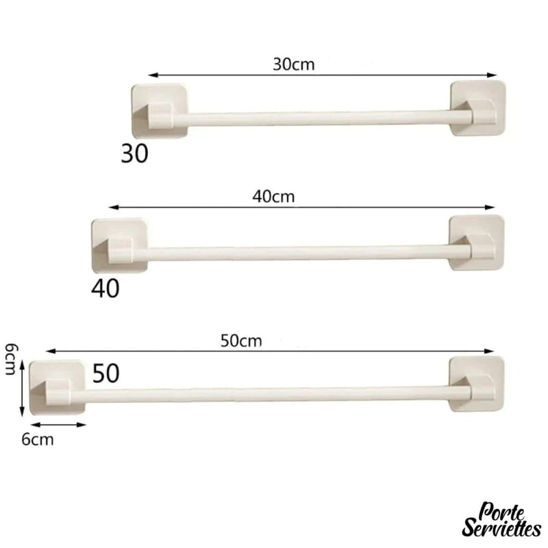 Porte serviettes sans perçage