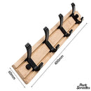 Porte serviette sur porte