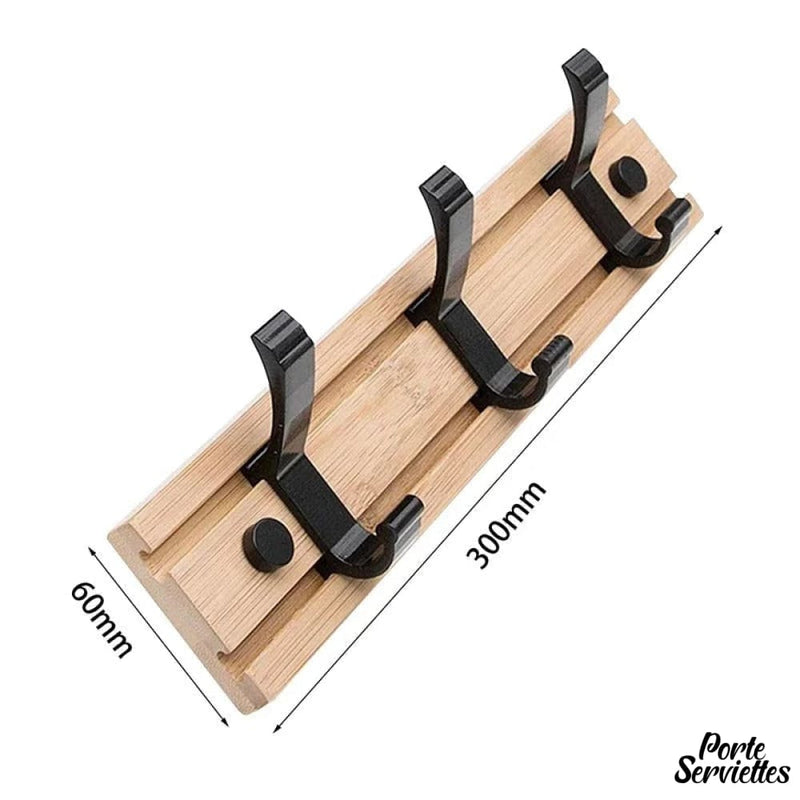 Porte serviette sur porte
