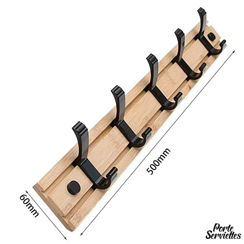 Porte serviette sur porte
