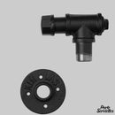 Porte serviette tuyau industriel