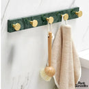 Porte serviette vert